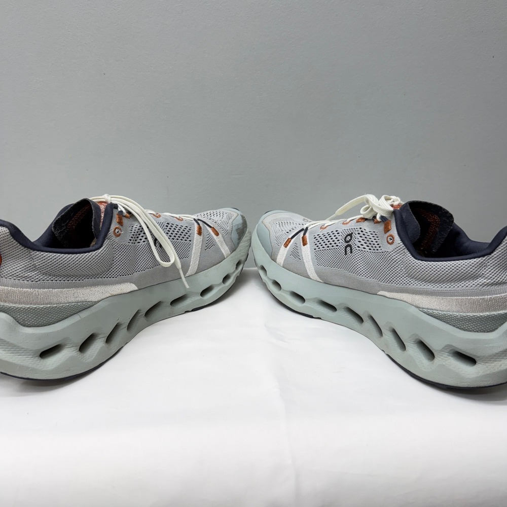 On Cloud OC cloudsurfer‎ trail running athletic shoes men's 11.5 aloe mineral - Picture 6 of 9